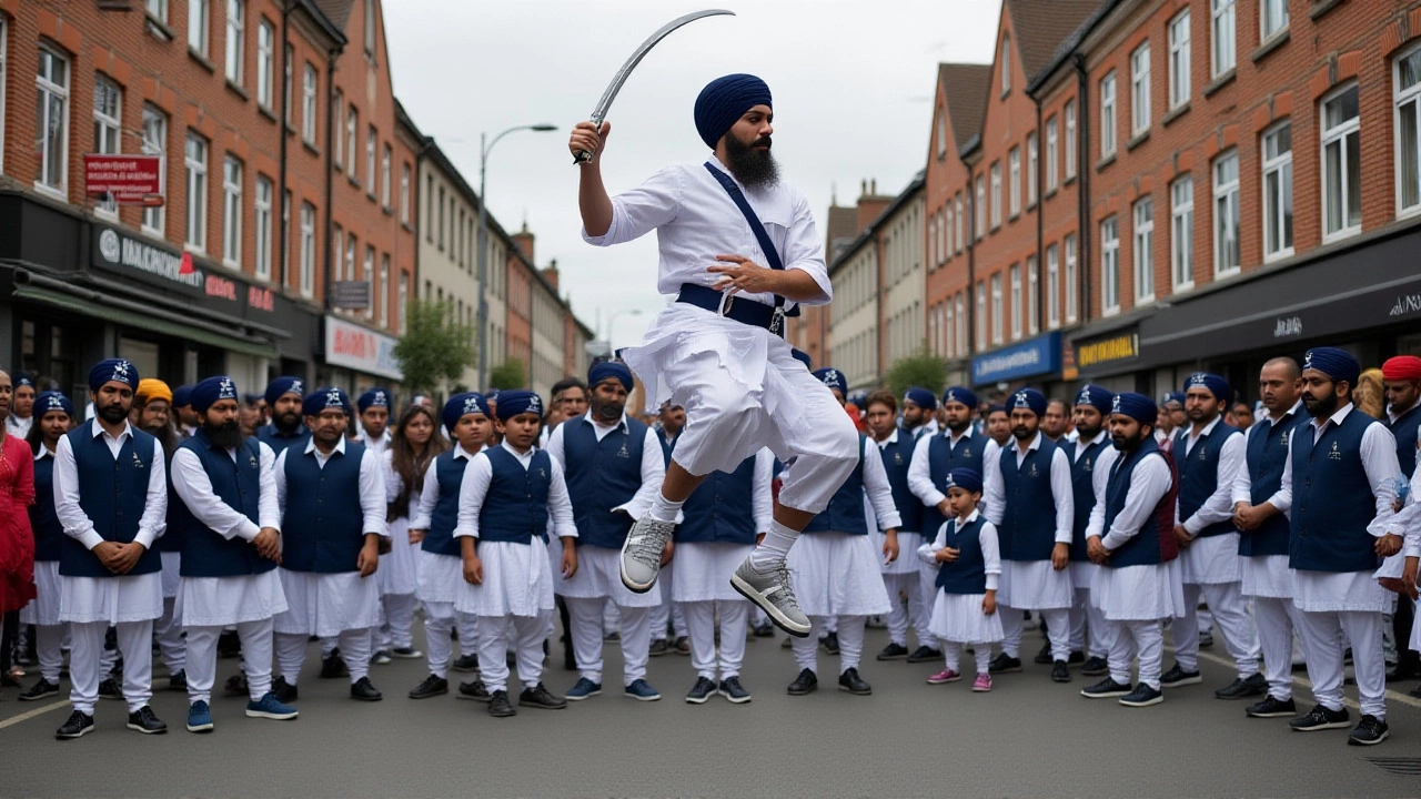 Gas canister explosion injures several at Southall religious festival